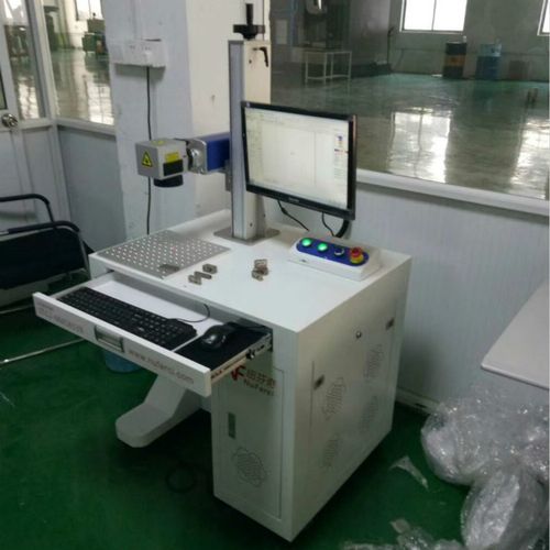 光纤激光打标机 金属激光刻字镭雕机 金属标牌工艺品激光打标机